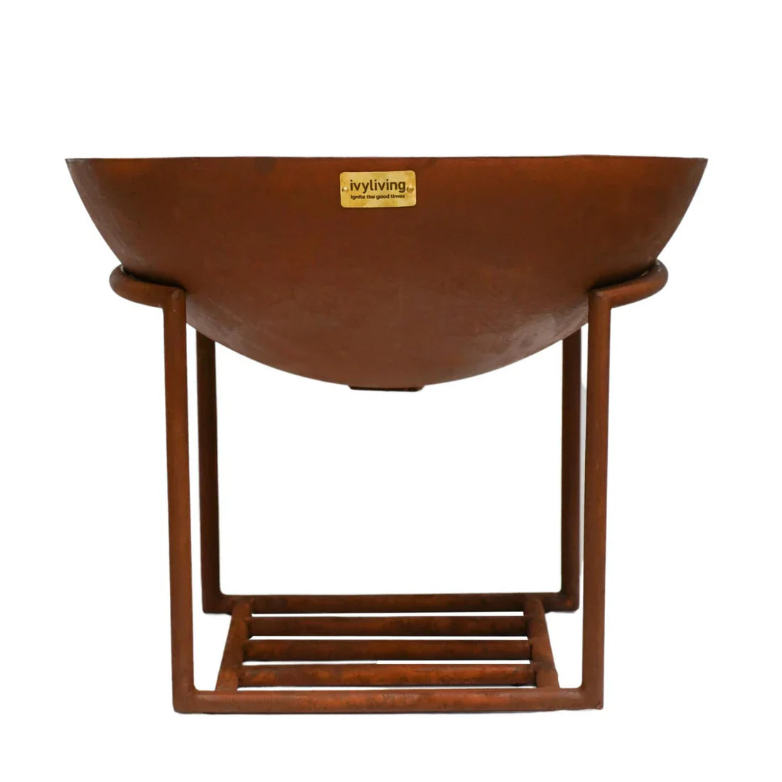 Ivyline, Outdoor Cast Iron Firebowl on Stand