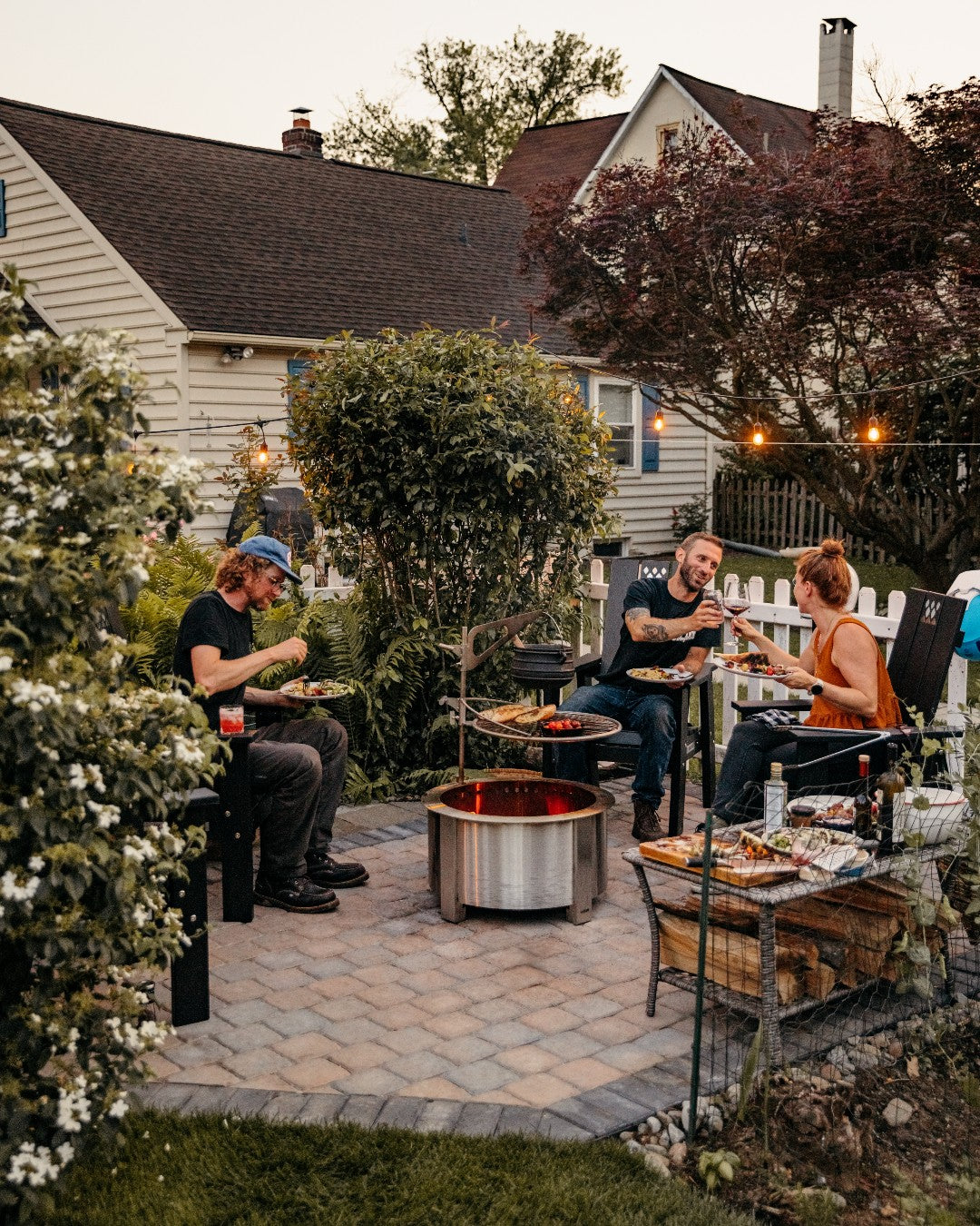 Stainless Steel Smokeless Fire Pit Insert
