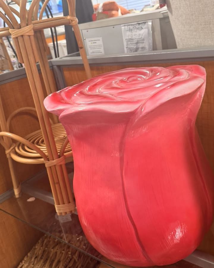 Viral Rose Food Stool