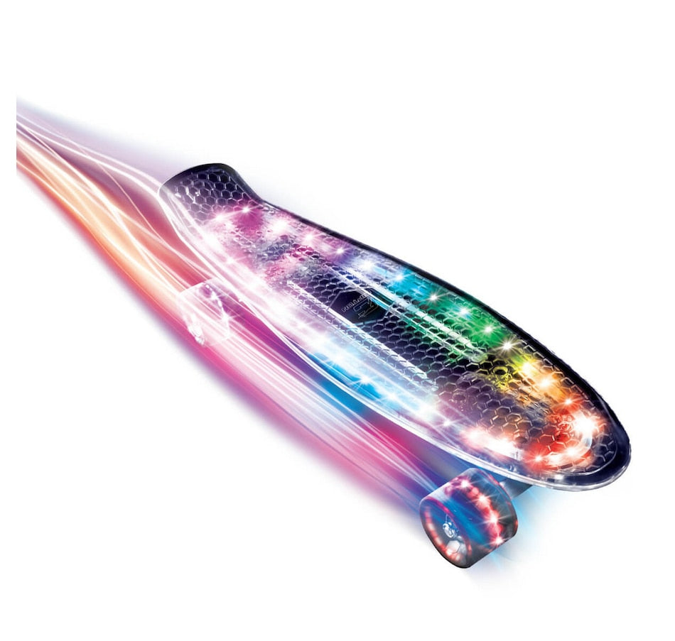 LED Light Up Translucent 22.5" Skateboard