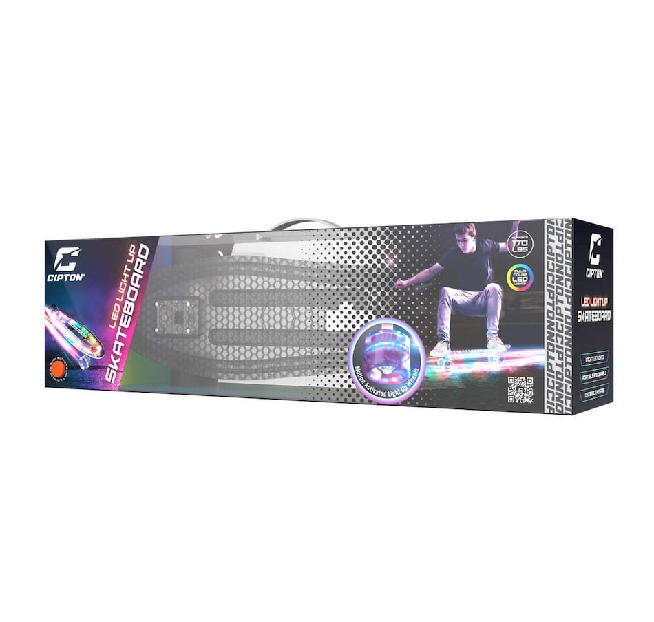 LED Light Up Translucent 22.5" Skateboard