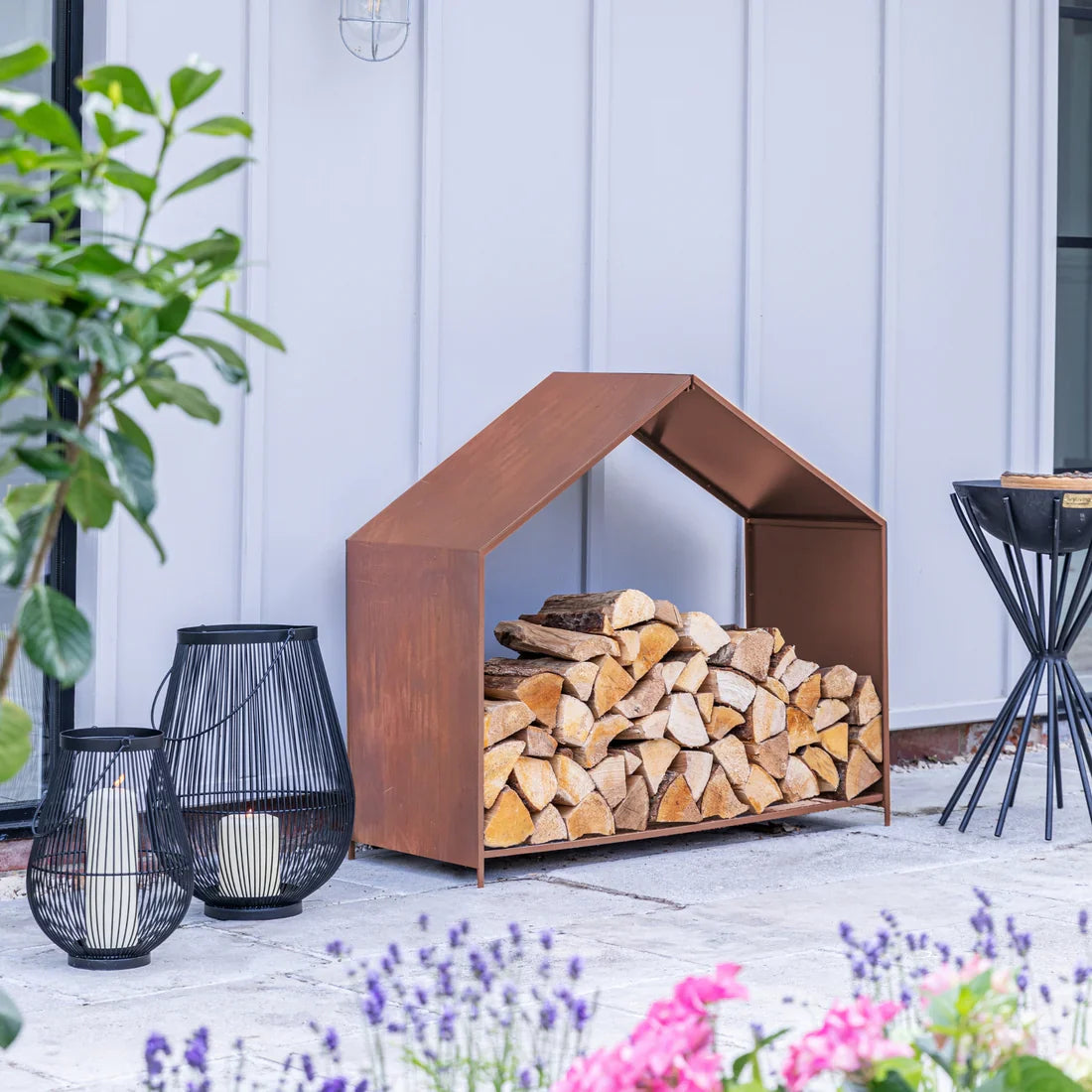 Ivyline, Outdoor House Log Storage