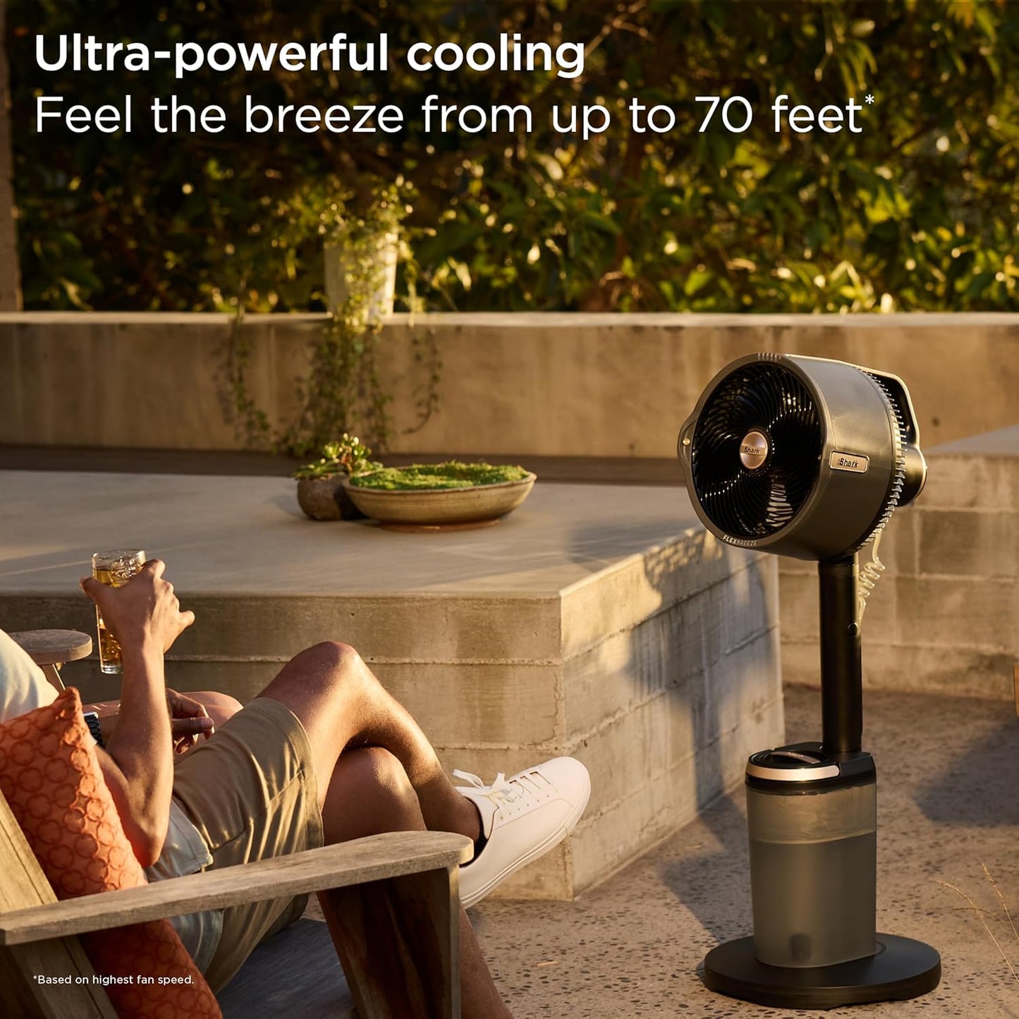 Three-in-one air circulation cooling Pro Mist fan