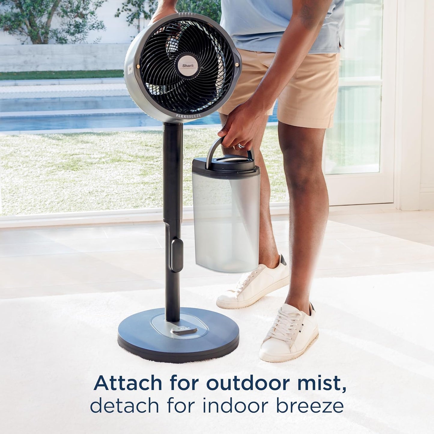 Three-in-one air circulation cooling Pro Mist fan