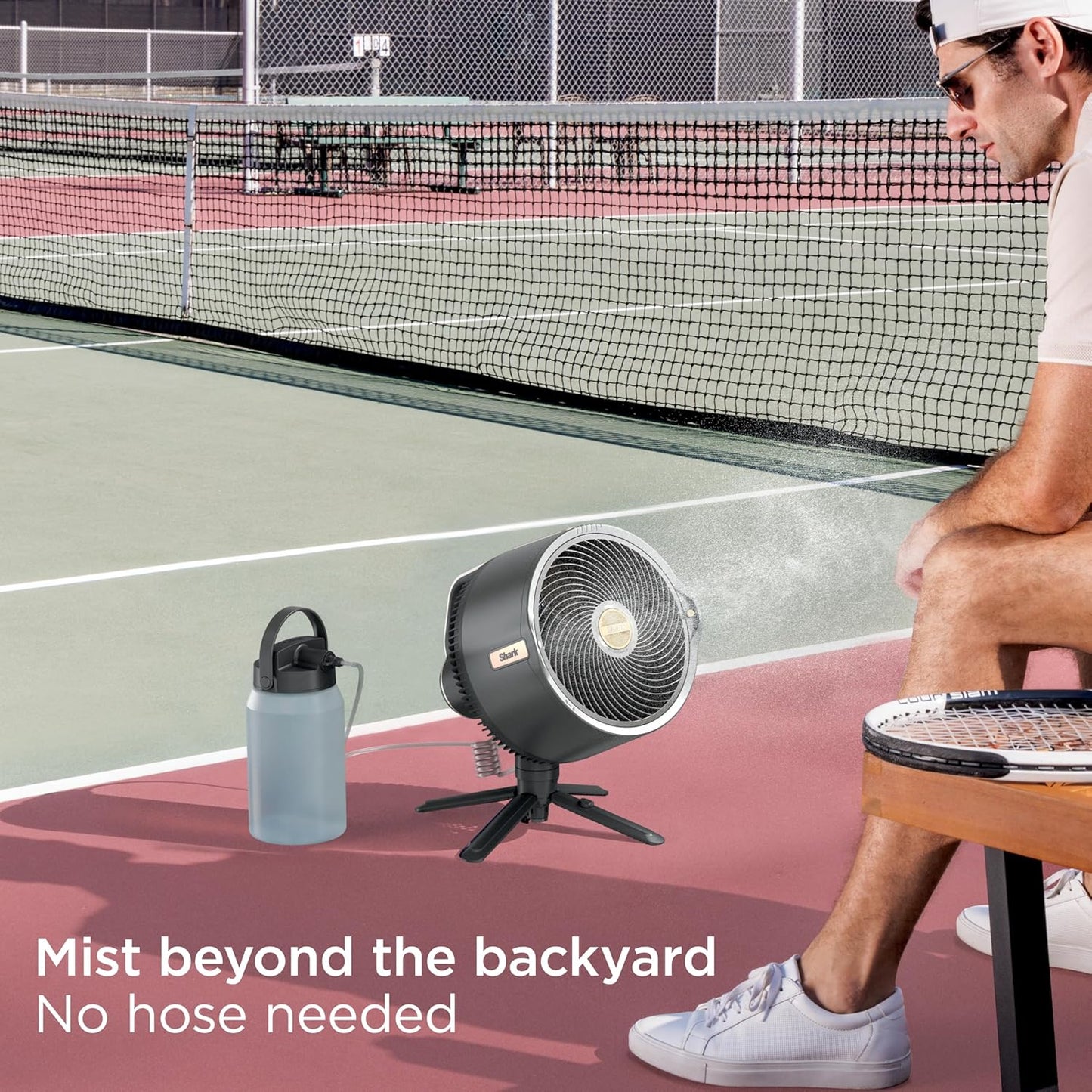 Three-in-one air circulation cooling Pro Mist fan
