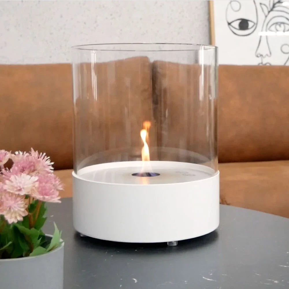 ScandiFlames, Southwark, Round Tabletop Bioethonal Fireplace