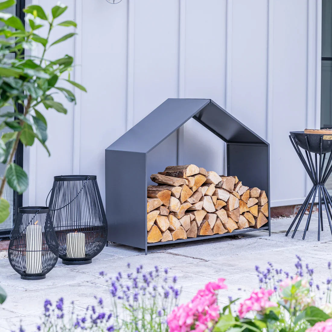 Ivyline, Outdoor House Log Storage