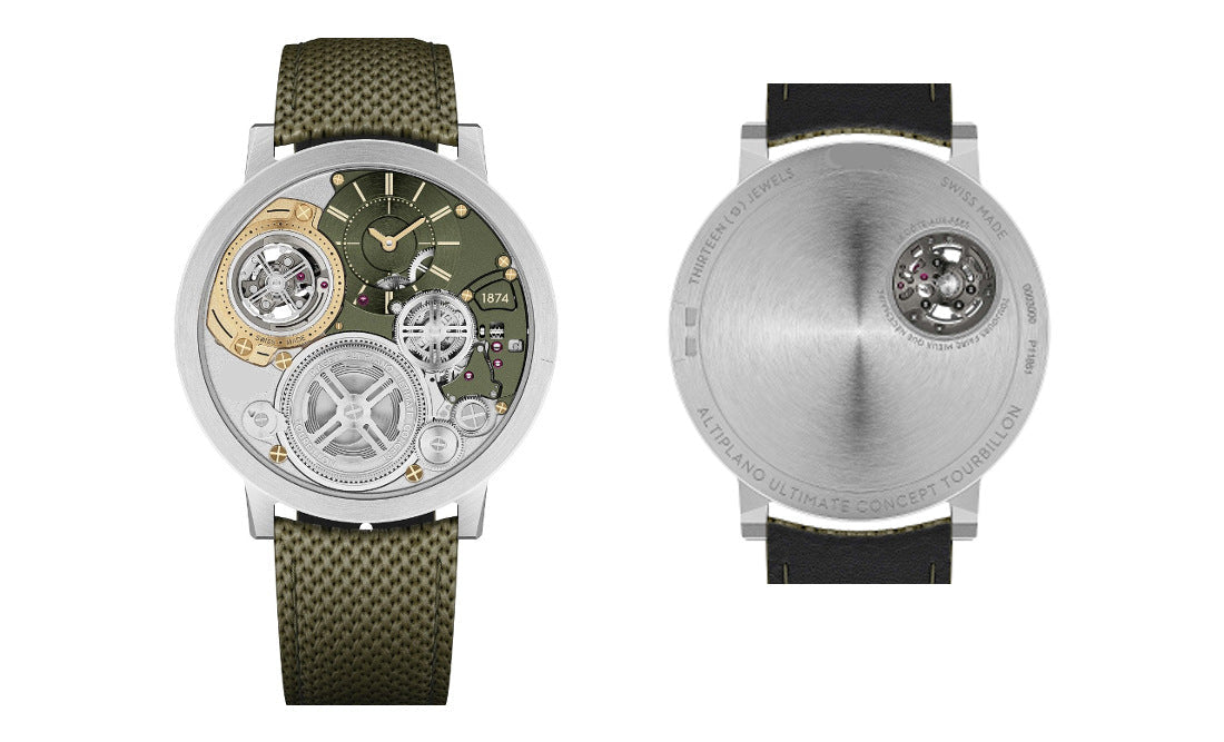 Ultra-thin tourbillon watch