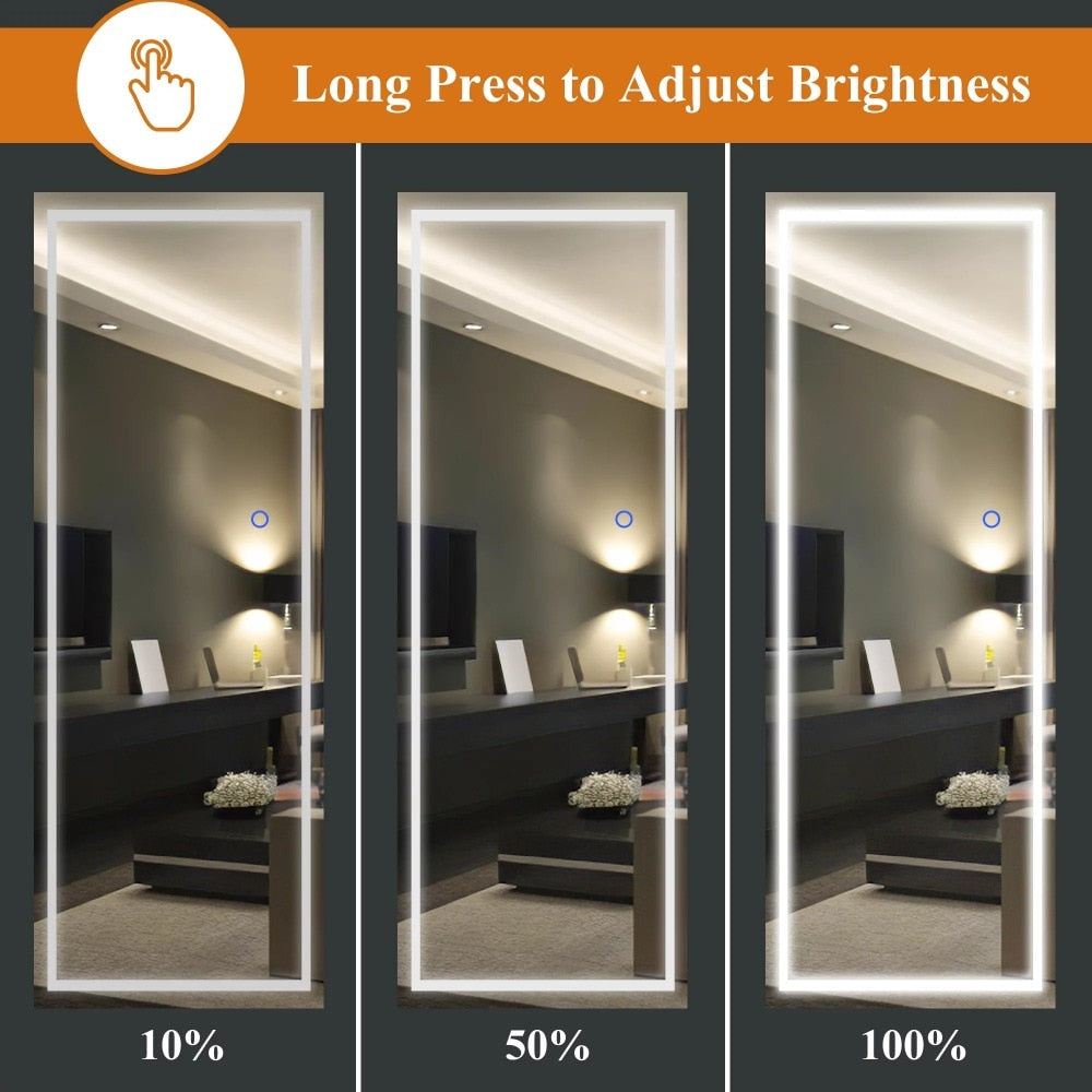 Full Moon LED/Touch Mirror