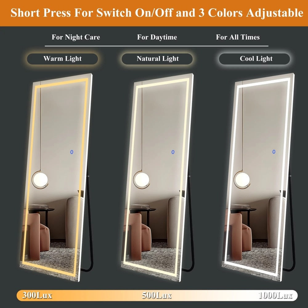 Full Moon LED/Touch Mirror