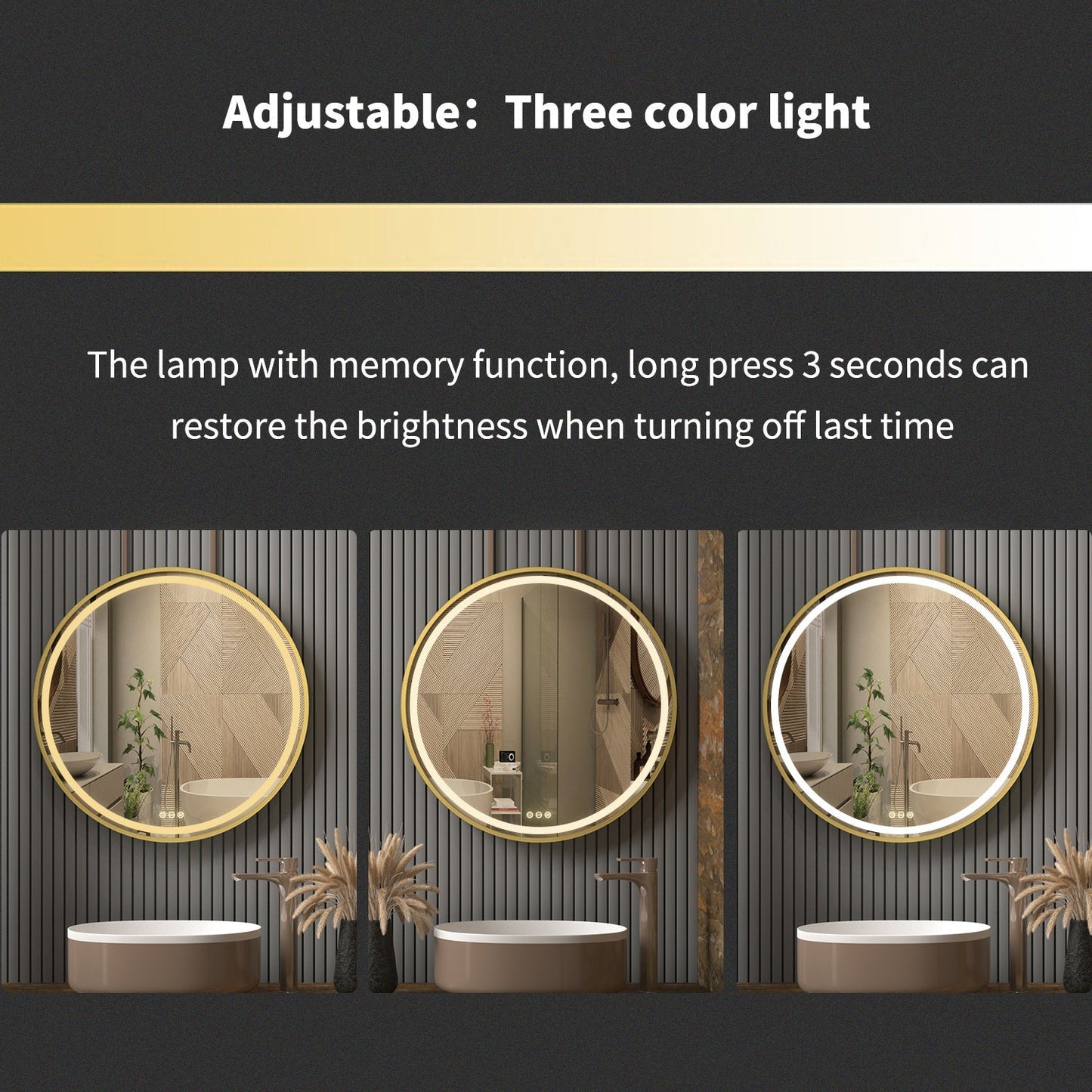 Led Touch Makeup Mirror Pro Florencia