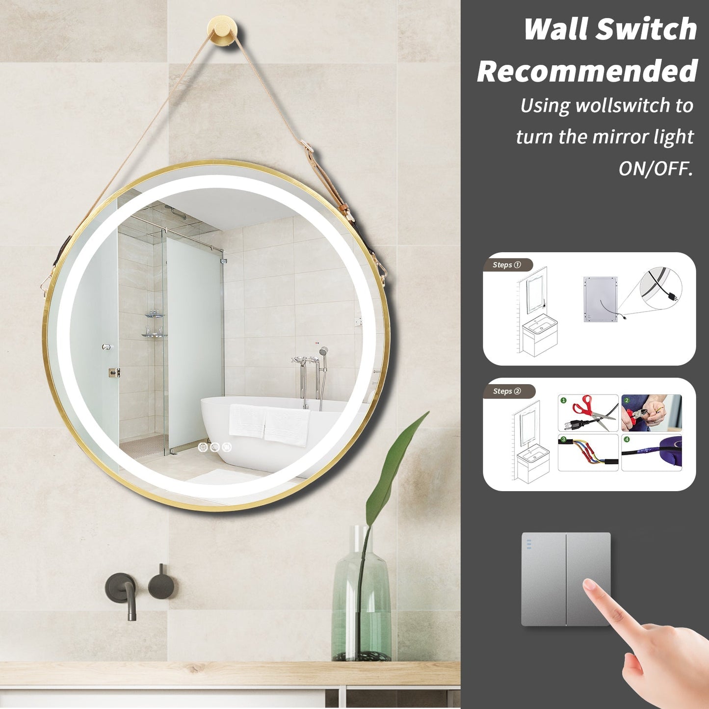 Led Touch Makeup Mirror Pro Florencia