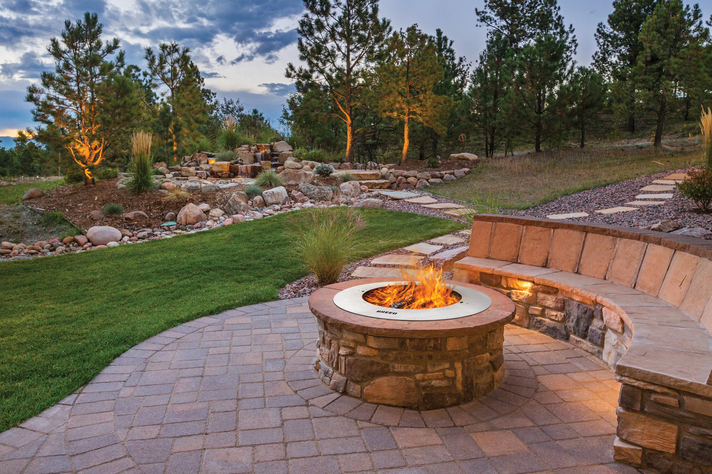 Stainless Steel Smokeless Fire Pit Insert