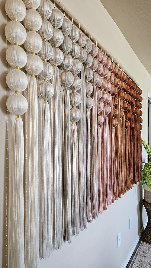 Modern Bubble Wall Hanging