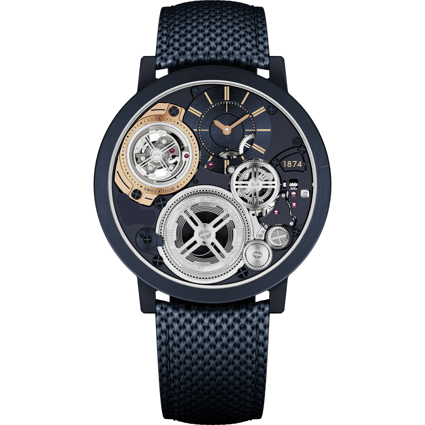Ultra-thin tourbillon watch