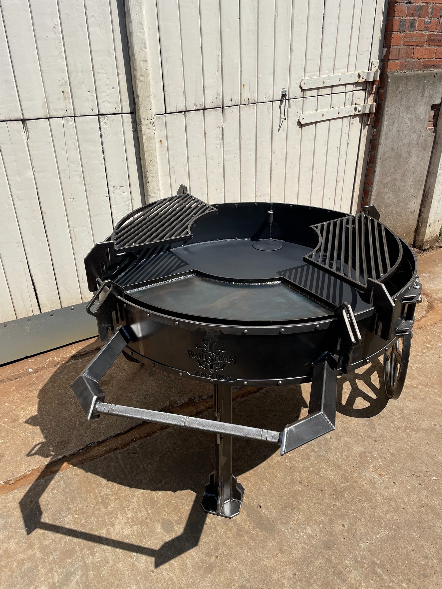 The Ultimate Grill in outdoor Cooking fully loaded with cooking attachments!