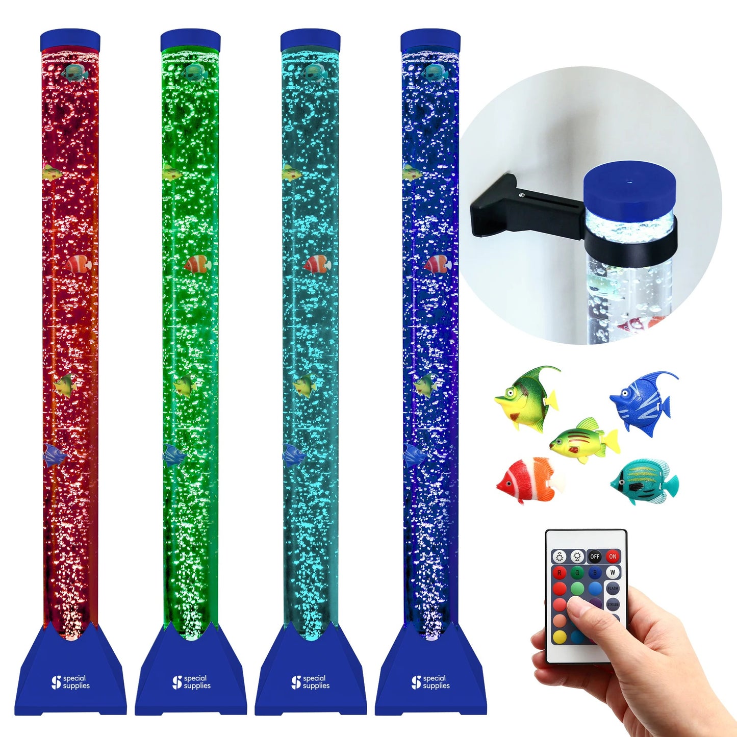 Aquarium Sensory Fish Bubble Light Tube
