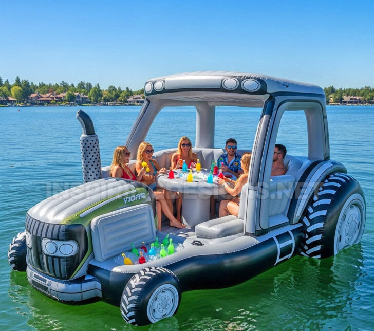 Inflatable Tractor Lake Floats