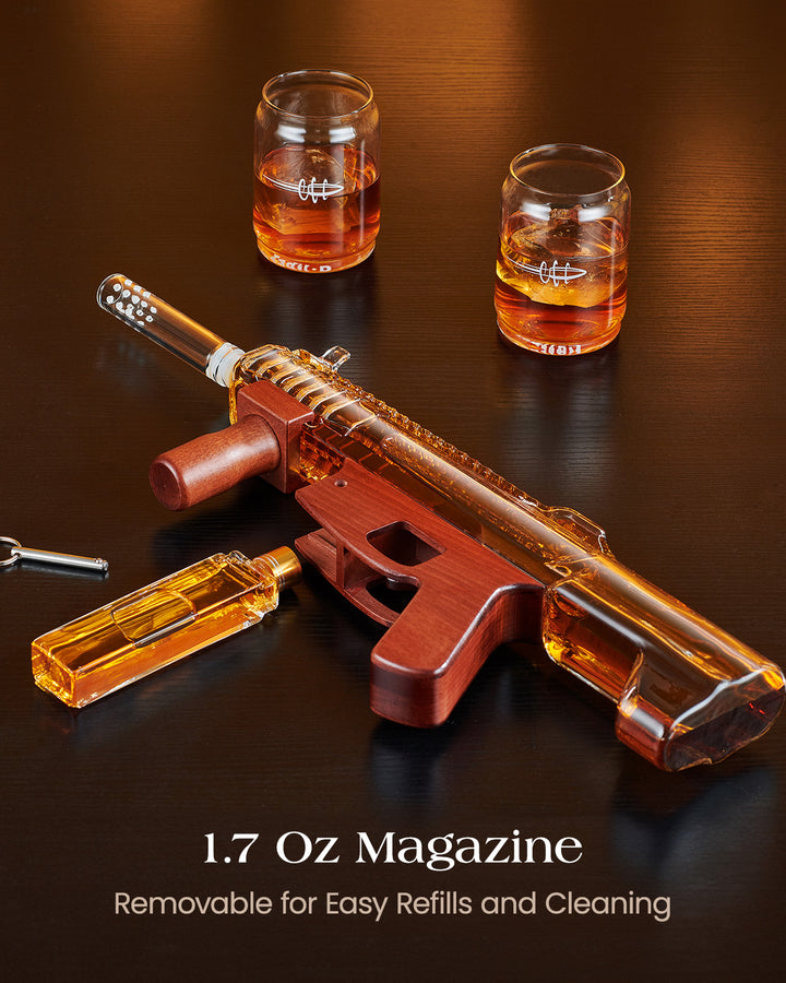16.4 Oz UDP-9 Whiskey Decanter Set, Unique Gift for Men Dad