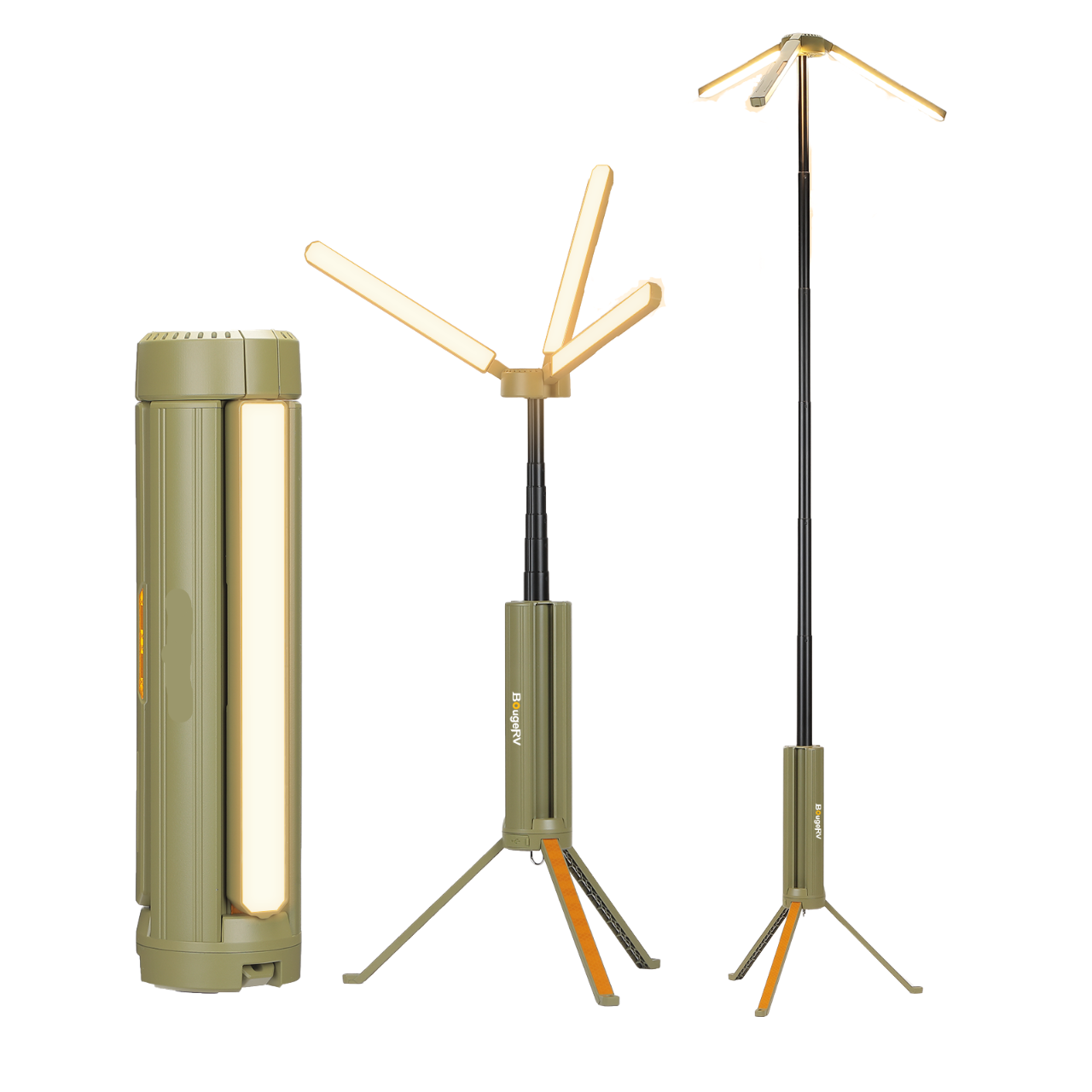 Outdoor Portable Telescopic Camping Lantern