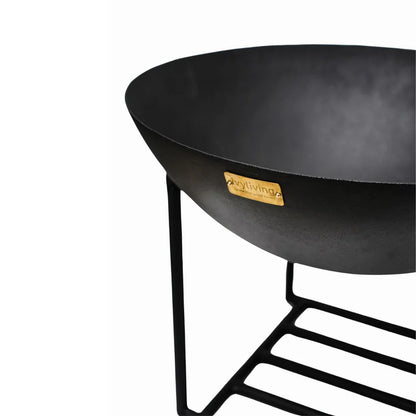 Ivyline, Outdoor Cast Iron Firebowl on Stand