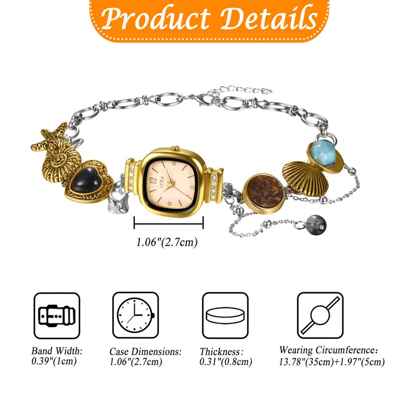 Ocean-Themed Analog Quartz Watch