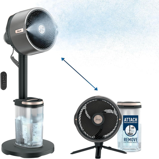 Three-in-one air circulation cooling Pro Mist fan