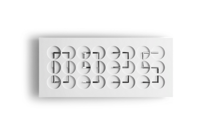 A million Times Round Wall Clock