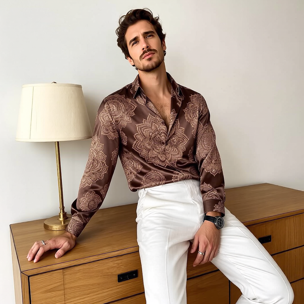 Exotic Totem Collared Casual Shirt (Series 4)