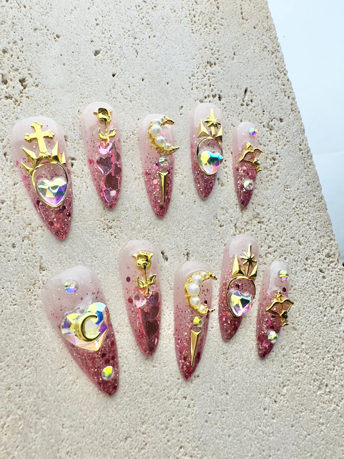 Mermaids Dream Press On Nails