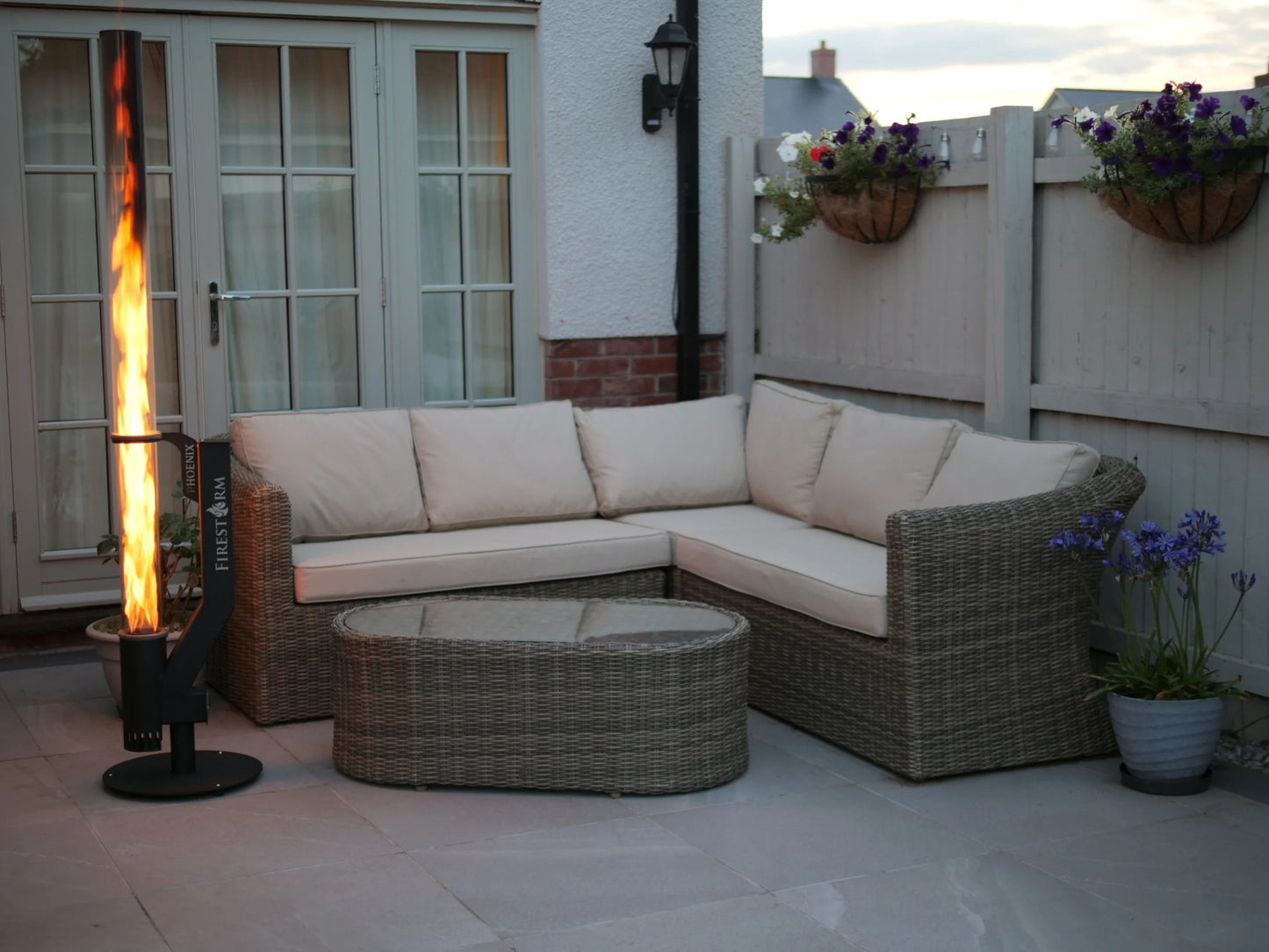 Firestorm Phoenix Flame Patio Heater