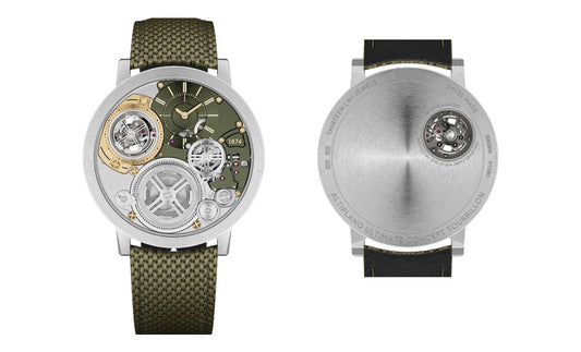 Ultra-thin tourbillon watch