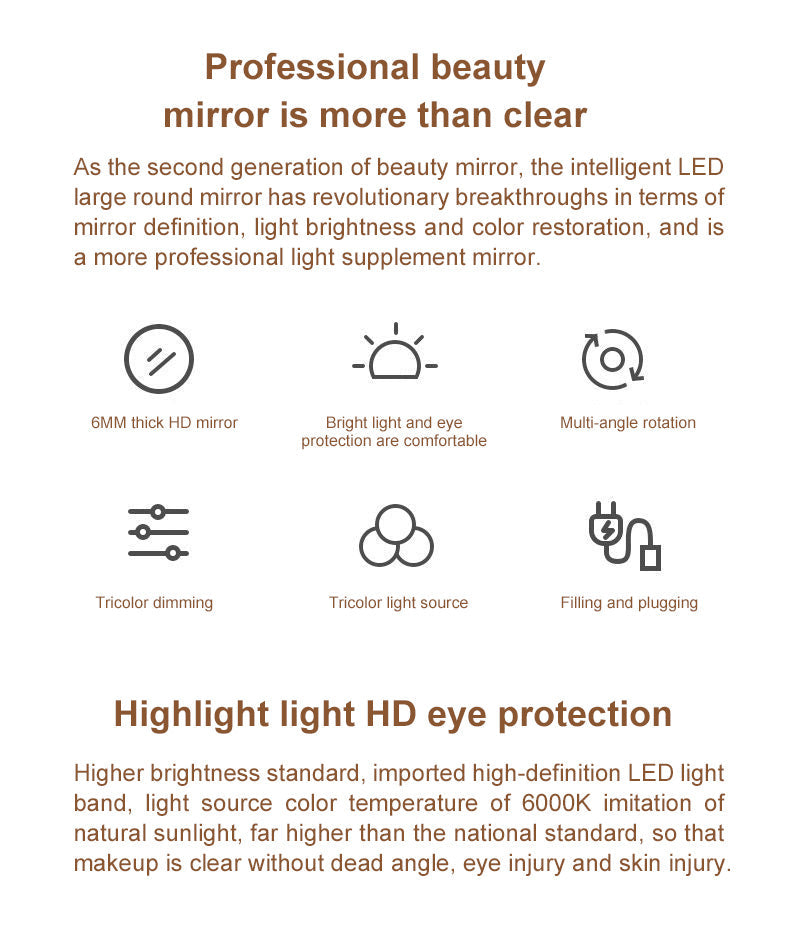 Monaco Pro LED Mirror 31,5"/ 22,8"