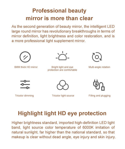 Monaco Pro LED Mirror 31,5"/ 22,8"