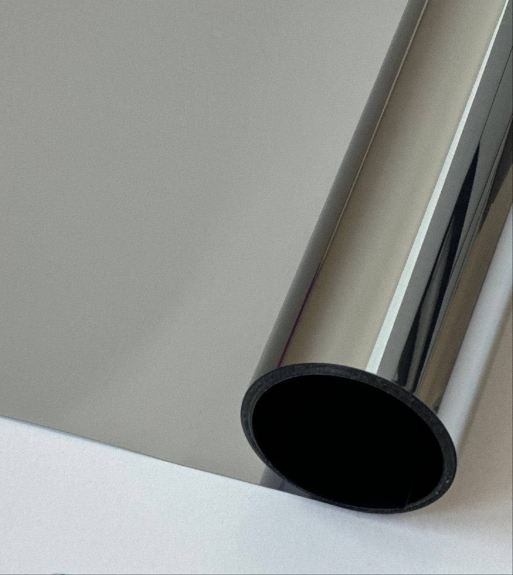 Bathroom Window Privacy Film Silver 15 Reflective Window Film