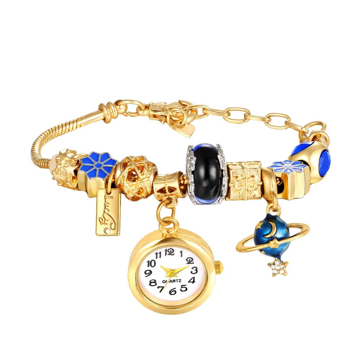 Ocean-Themed Analog Quartz Watch