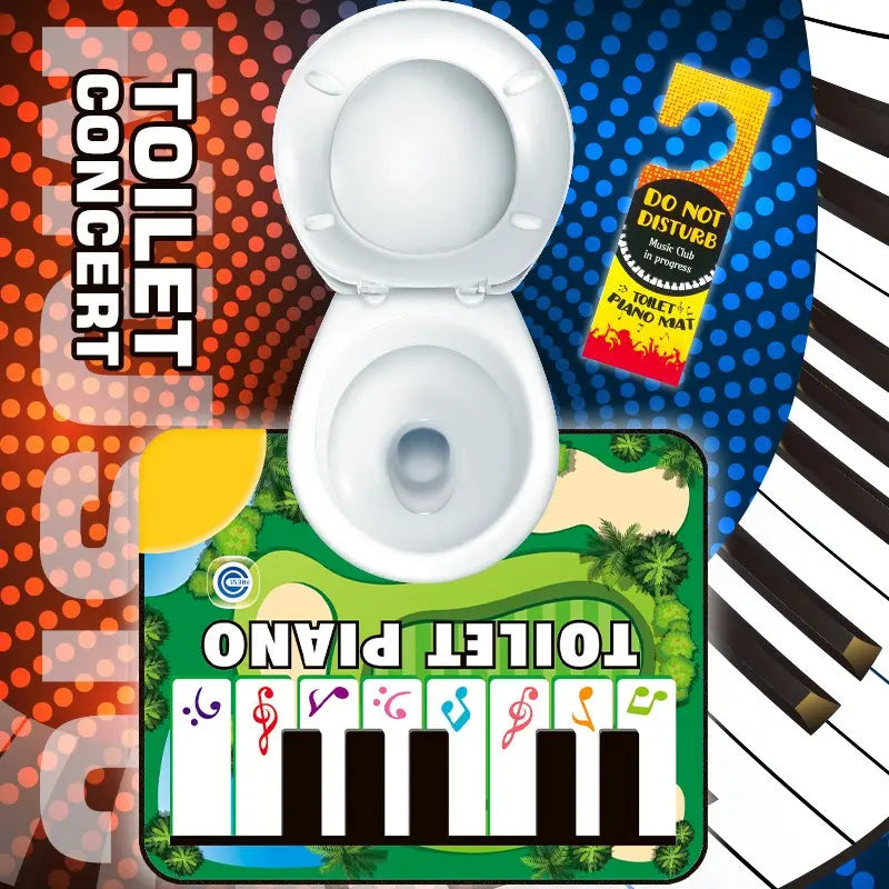 Mini Toilet Golf Set 6-Piece Desk Putting Game