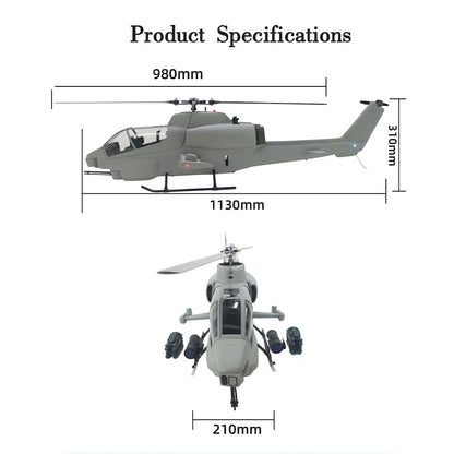 AH-1 Cobra 500 GPS RC Helicopter Model