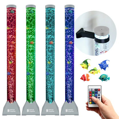 Aquarium Sensory Fish Bubble Light Tube