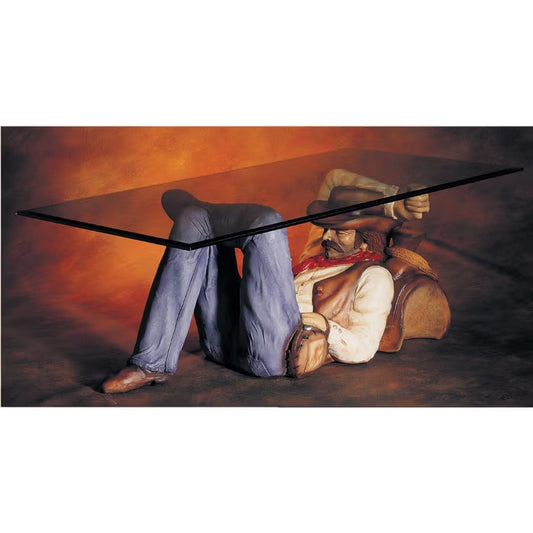 Sleeping Cowboy Coffee Table