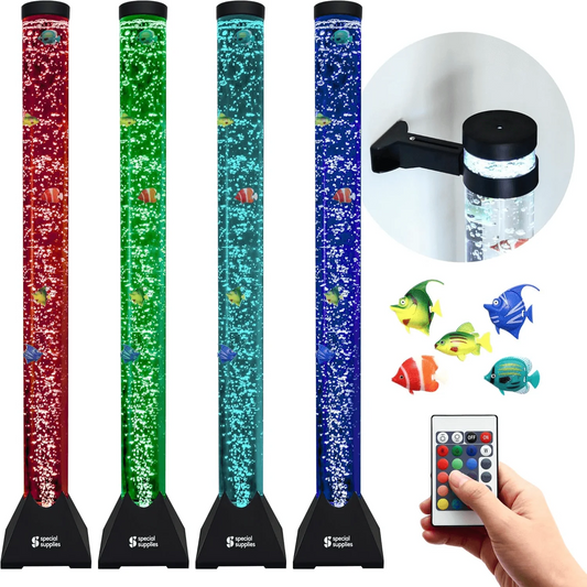 Aquarium Sensory Fish Bubble Light Tube