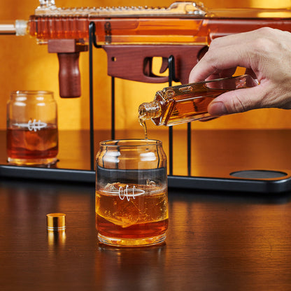 16.4 Oz UDP-9 Whiskey Decanter Set, Unique Gift for Men Dad