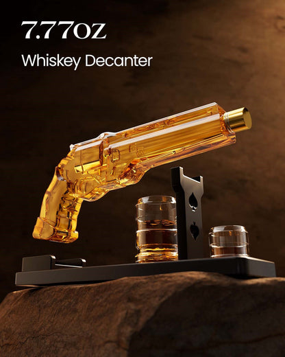 16.4 Oz UDP-9 Whiskey Decanter Set, Unique Gift for Men Dad